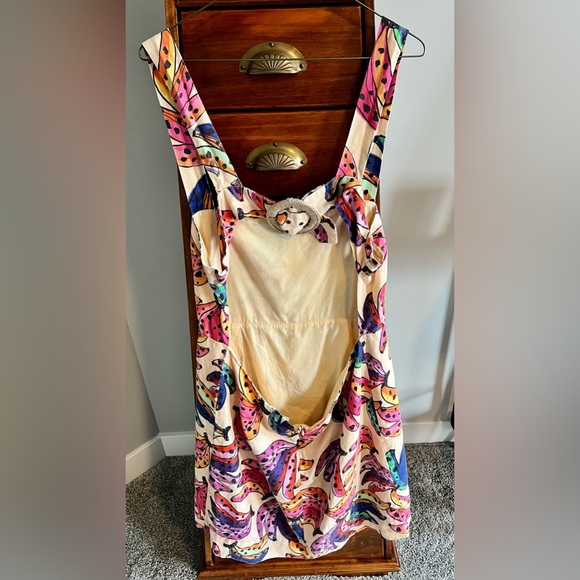 Farm Rio Banana Bunch Belted Mini Dress - Picture 10 of 11